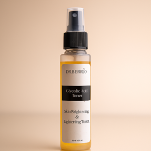 Glycolic acid toner - skin brightening - dr berrio