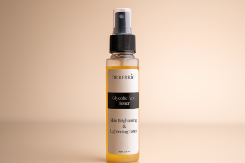 Glycolic acid toner - skin brightening - dr berrio