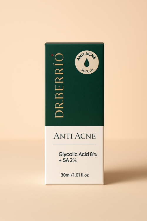 Anti Acne serum with sglycolic and salicylic acid - dr berrio