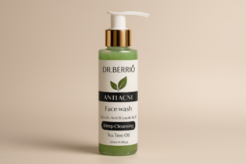 Anti Acne Salicylic acid face wash - for oily skin - dr berrio
