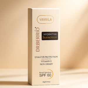 Hydrating sunscreen UVA/UVB protection - dr berrio