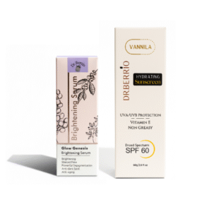 Sun and shine bundle cotaining brightening cream and sunblock