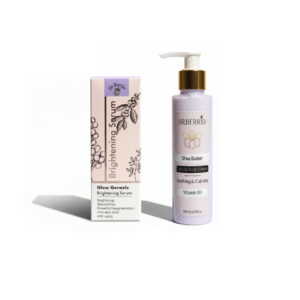 Bundle with moisturizer and brightening serum