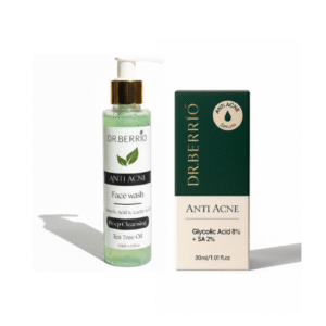 Anti acnce bundle containing anti acne serum and anti acne fasewash